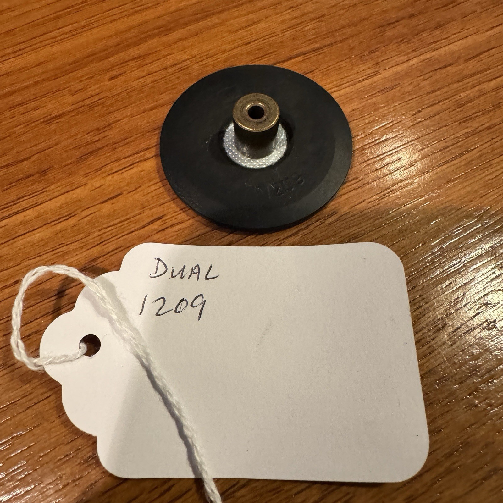 UNITED AUDIO ORIGINAL IDLER TIRE FOR DUAL 1209 – GOOD CONDITION