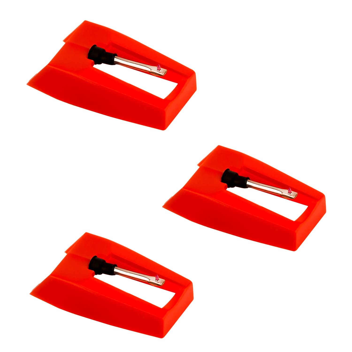 3pcs Record Player Needle, Turntable Replacement Needle Long-Lasting Record Play