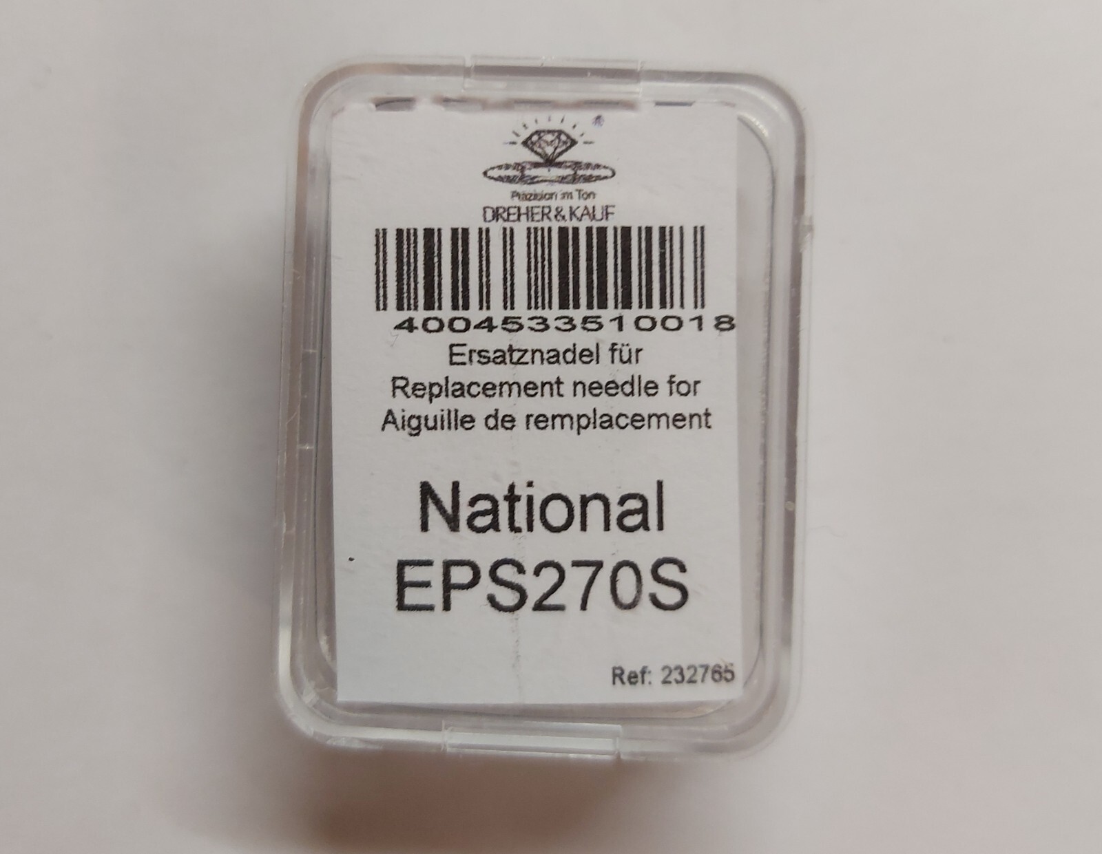 NEW STYLUS Turner & Buy EPS270S + CARTRIDGE TECHNICS EPC 270C SL-D3 SL-303