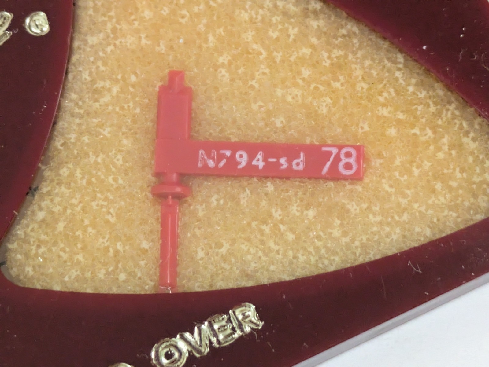 Astatic N794-sd Diamond Needle Tetrad-A2D 78 LP Red Stylus PS-133 AC-448DS 630SD