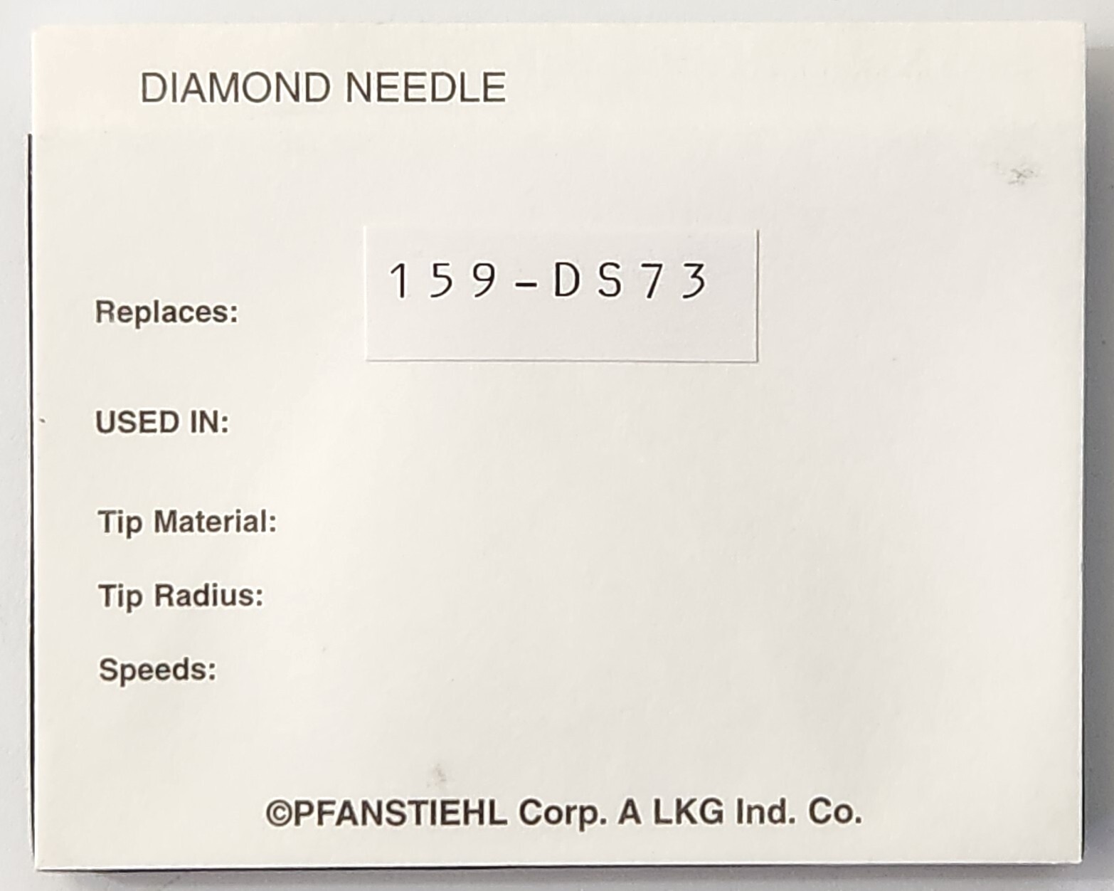 Phonograph Needle For Astatic 15 15D, 17 17D,17DA 97 97D 135 135, 135DA 217 217D