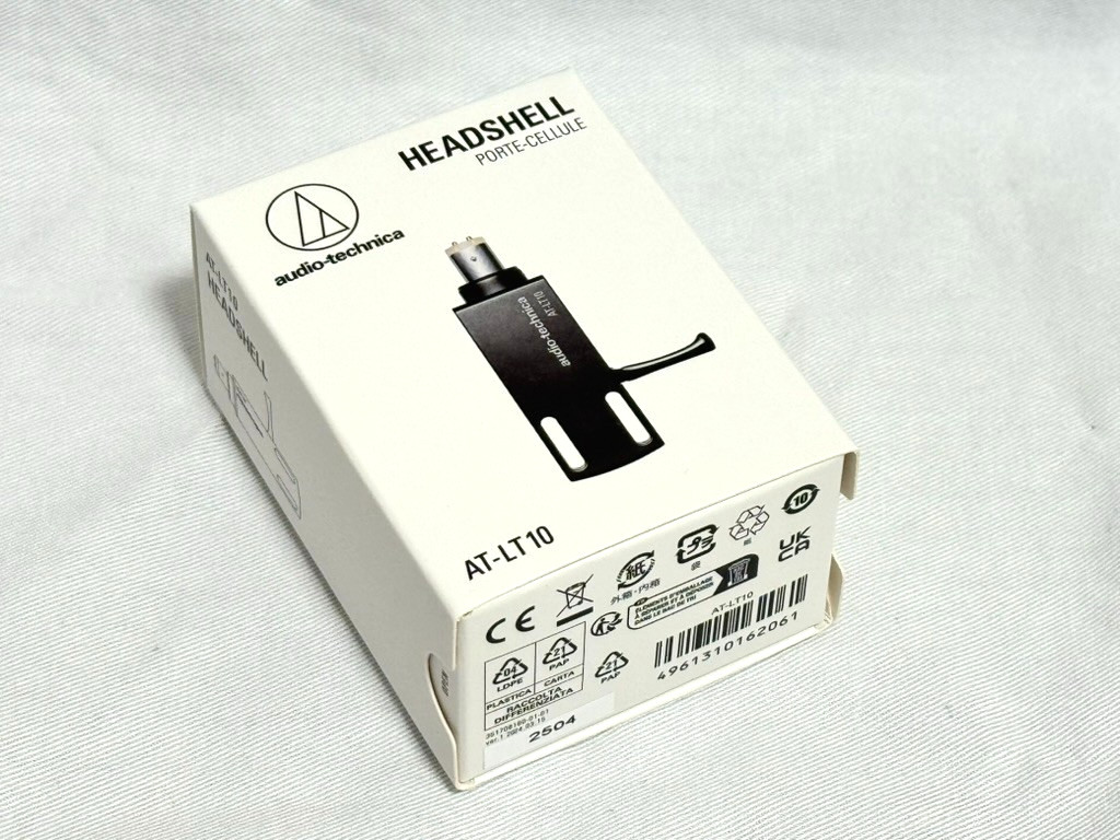 audio-technica AT-LT10 Head shell Aluminum die-cast lightweight design matte