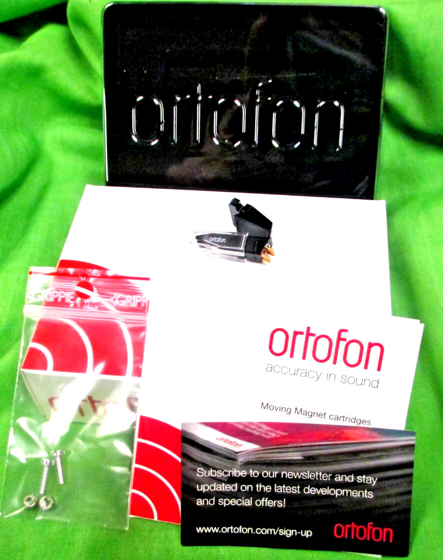 ORTOFON OM 5E CARTRIDGE & STYLUS new & genuine WITH ORIGINAL CARTON MANUAL ETC
