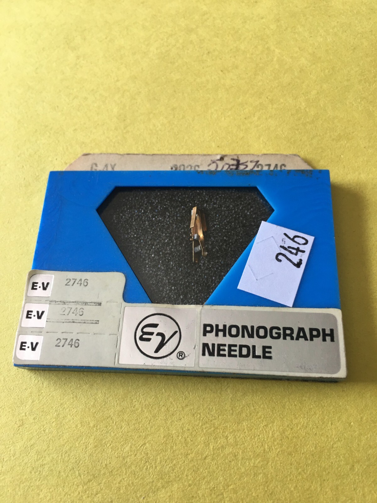 Original NOS Electro Voice Needle Stylus G-4X 2747 for Misc GE General Electric