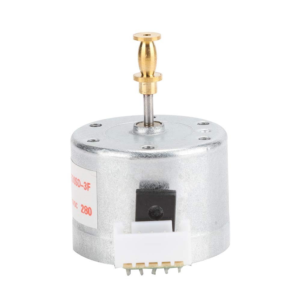 Replacement Motor for 3-Speed Record Player, 33/45/78RPM Turntable Motor, 25mm M