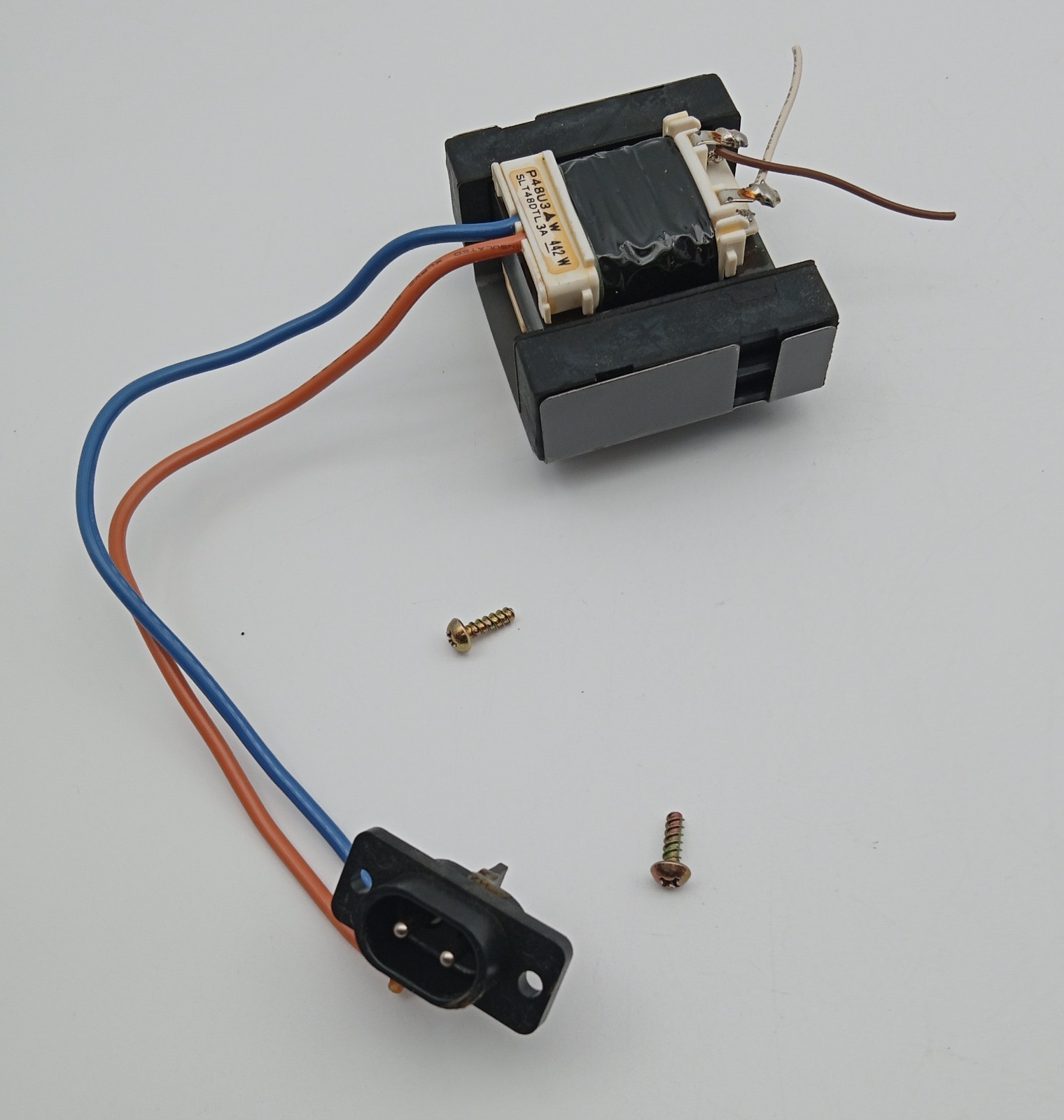 Technics SL-QL5 Transformer with Power Cord Input Replacement Part