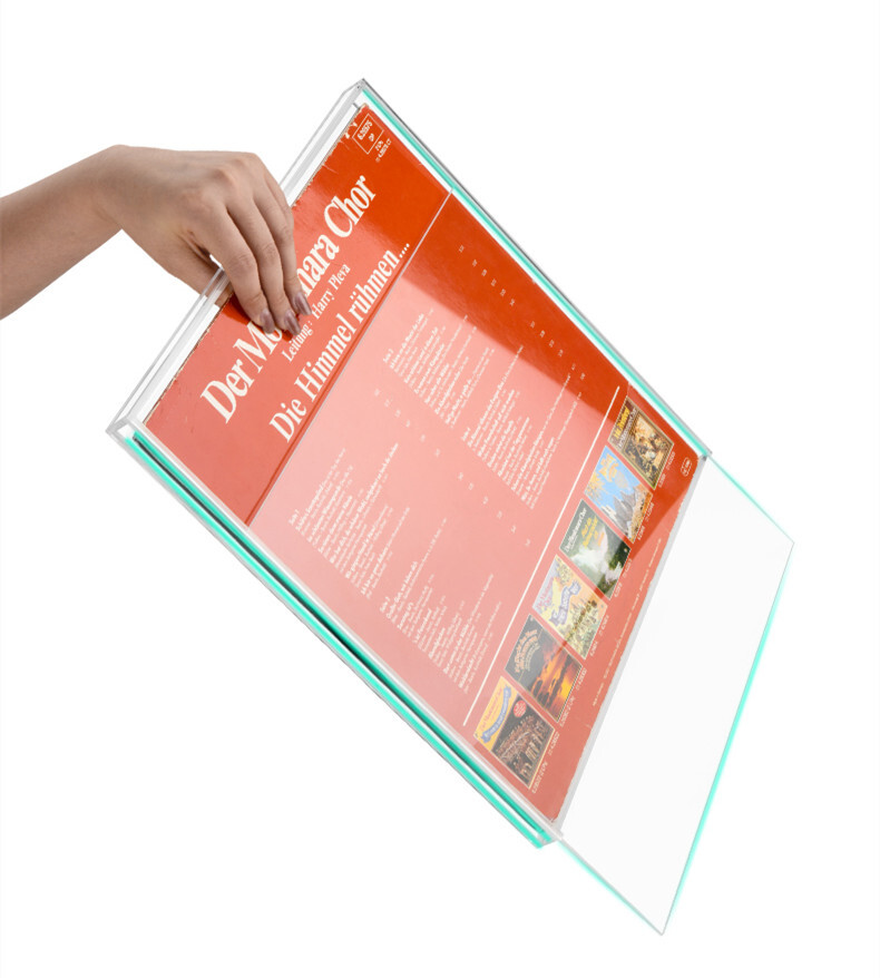 Acrylic Clear Vinyl Record CD Display Case Dust Cover Accessories Collection
