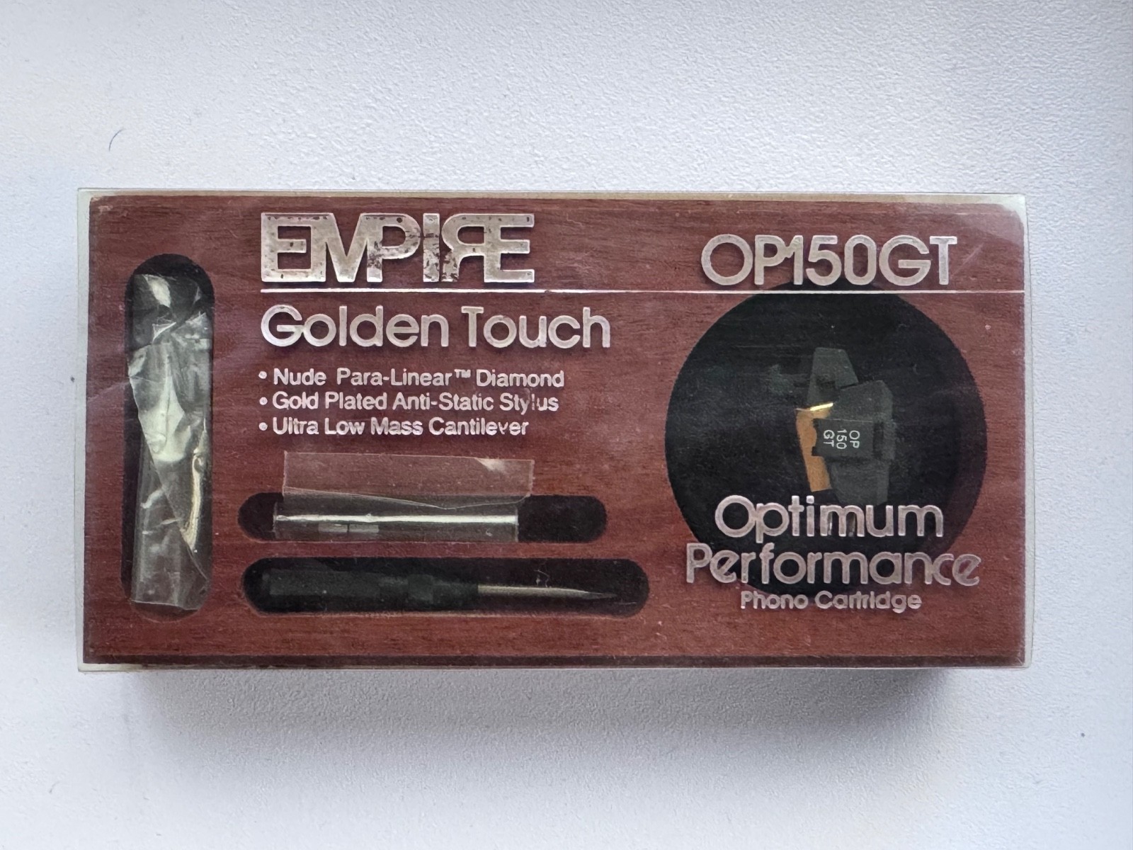 Empire OP150GT “Golden Touch” Moving Iron (Induced Magnet) Cartridge Retipped