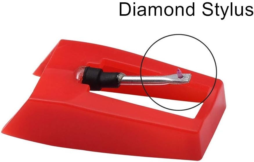 Effortless Installation Diamond Stylus Needles for LP & 78RPM Players – 2pcs