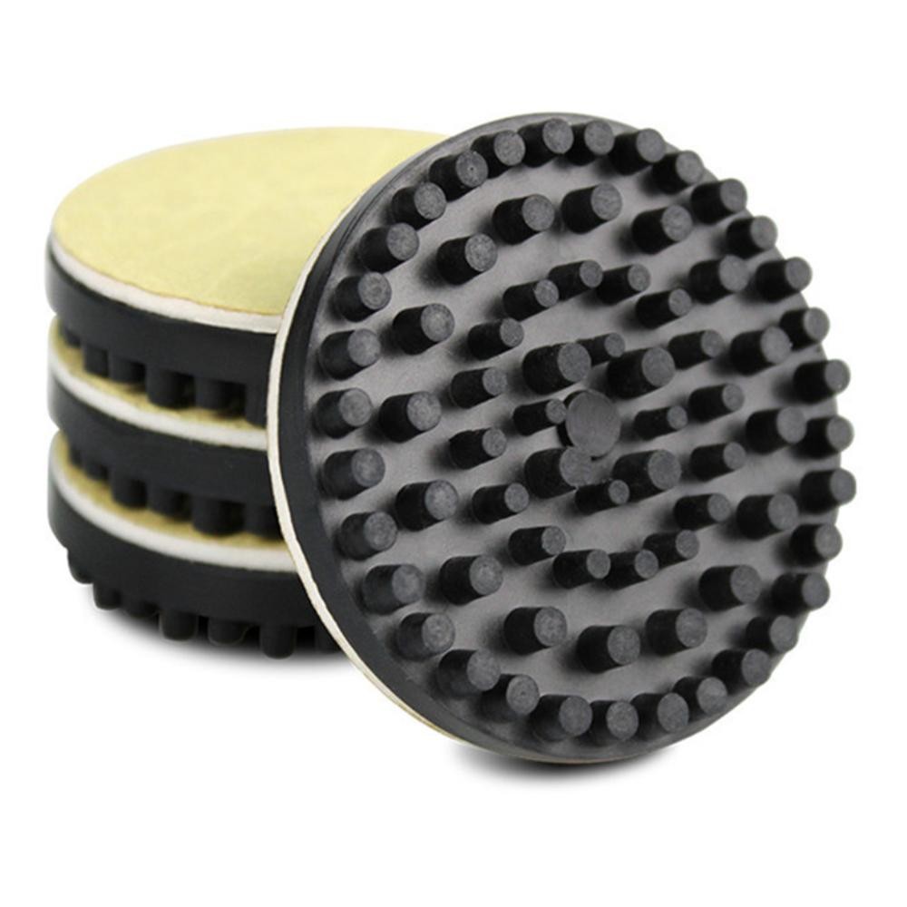 Rubber Isolation Stand Feet Pads Turntable Record Player Reducer 0.41in Height