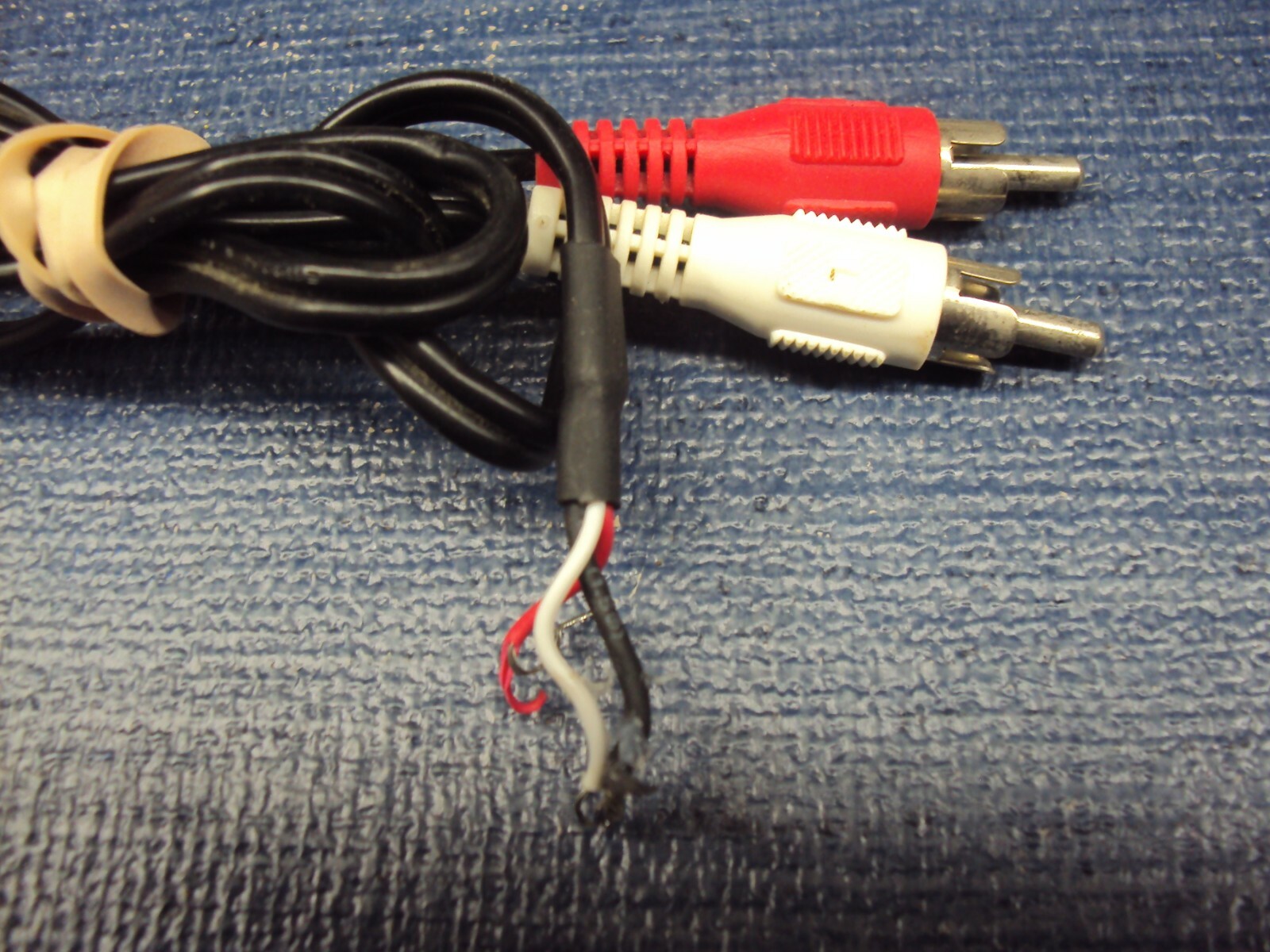 Audio Technica Original AT-PL50 RCA Plugs & Wires. Tested. Parting Out AT-PL50