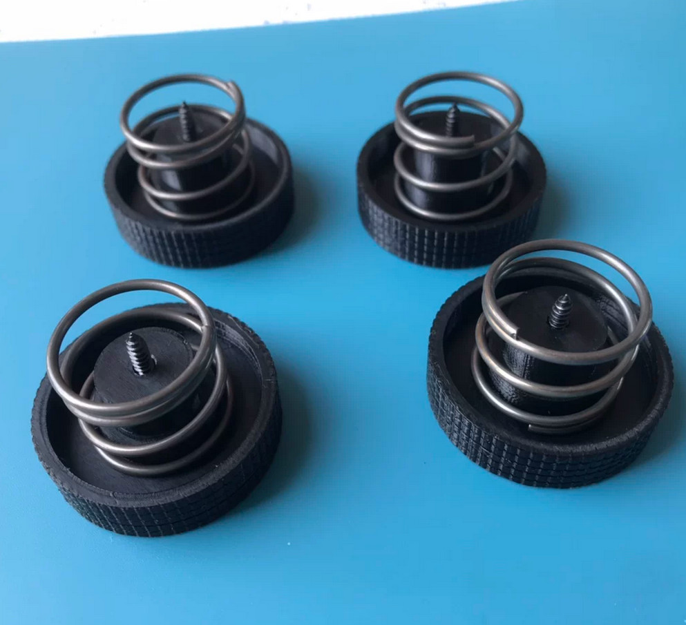 4 Pieces Spring-damped Feet for Technics SL-DD20, SL-BD20, SL-QD33 Turntable