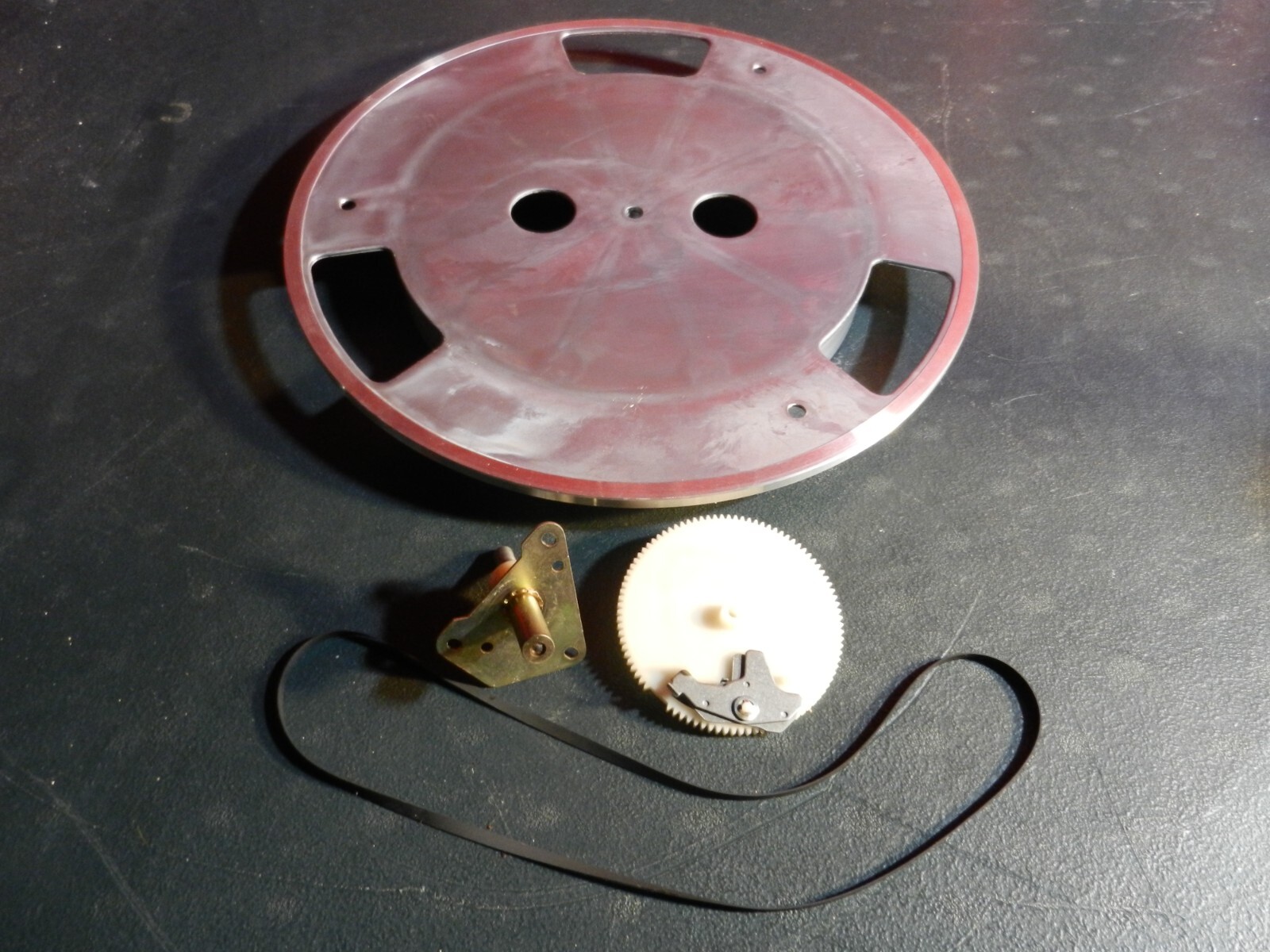Vintage VECTOR RESEARCH VT-150 Turntable REPLACEMENT Platter w Spindle/Gear Set