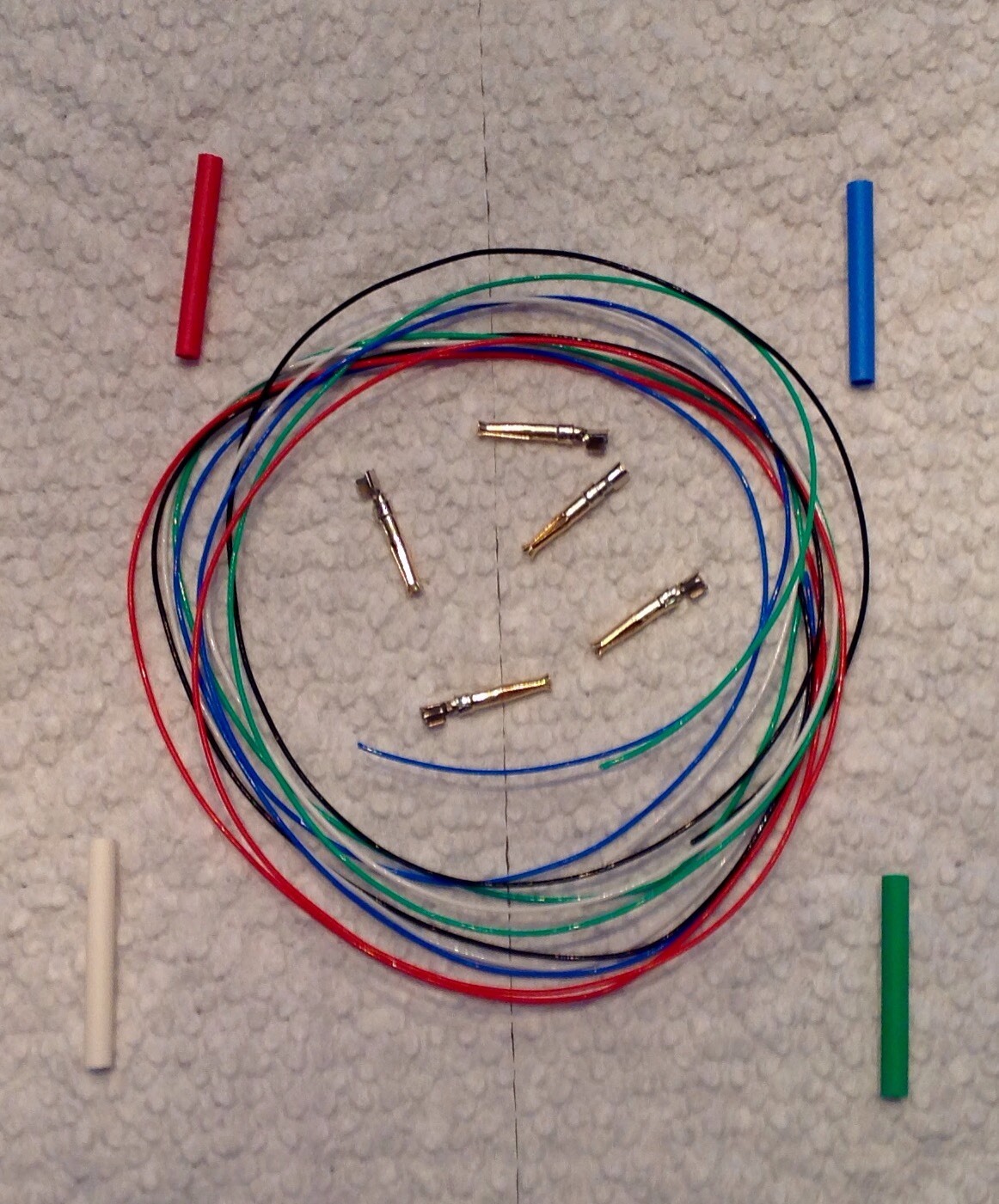 20″ or 50.8 cm 32 AWG TONEARM Rewire Kit Stranded Silver Plated Copper ROHS