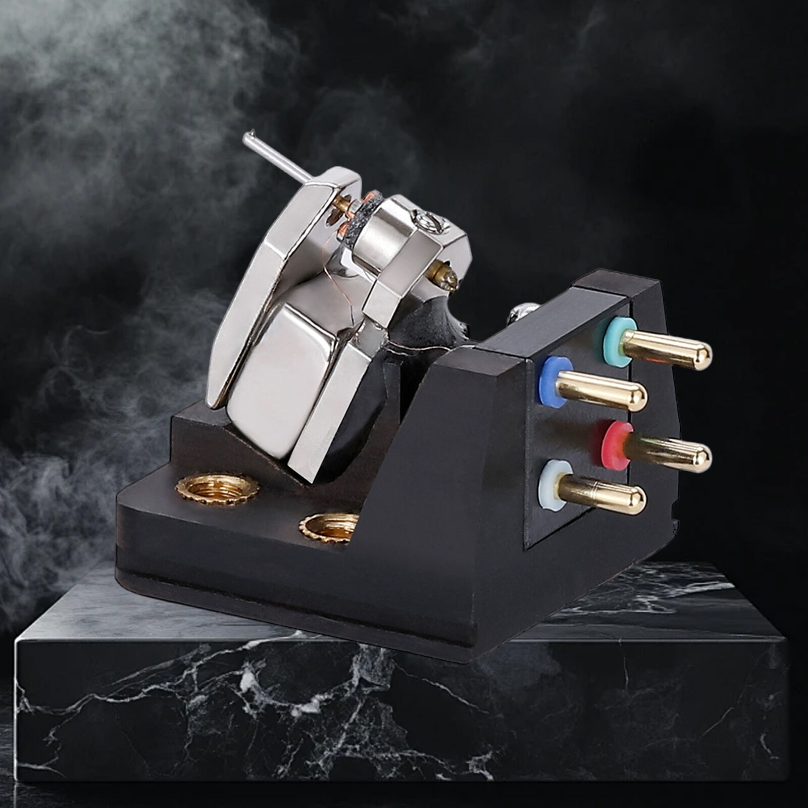 Moving Coil MC Cartridge super elliptical diamond stylus solid wood hand made