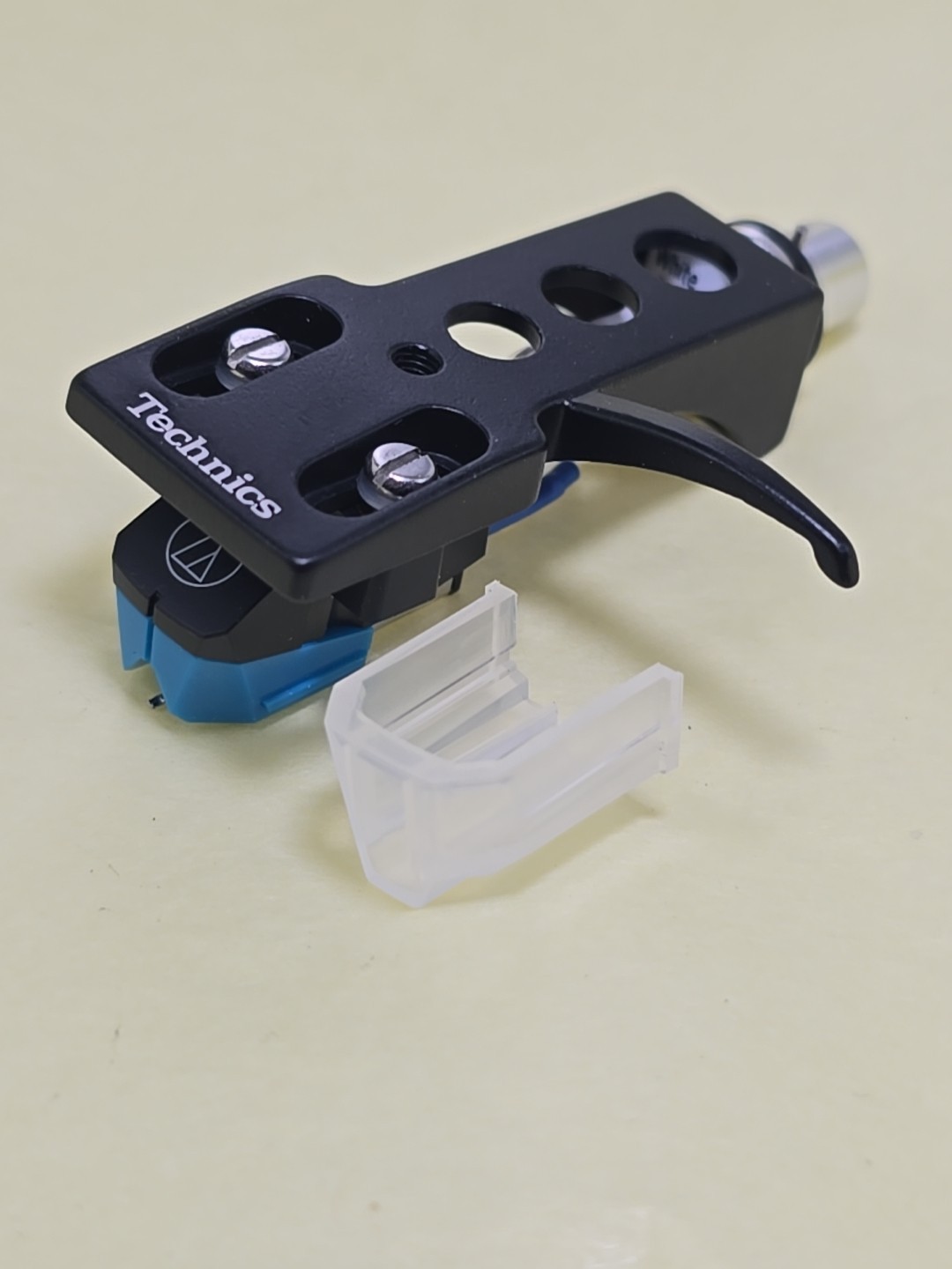 Genuine AT-VM95C Headshell/Cartridge Combo Kit Technics Style Shell New Black