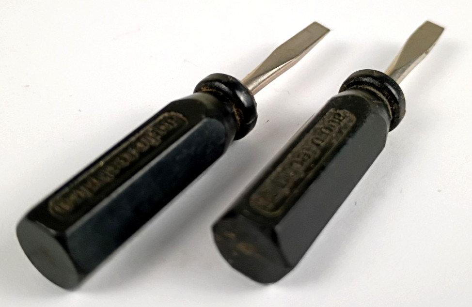 Audio-Technica Tone Arm Mini Screwdrivers Lot of 2 Vintage T1791
