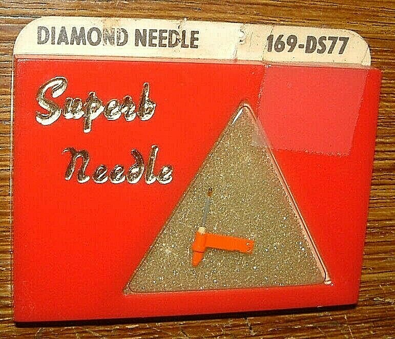 Stereo Record Needle 169-DS77 ASTATIC N74-sd in 275 349 351 carts, PS-111 5057DS