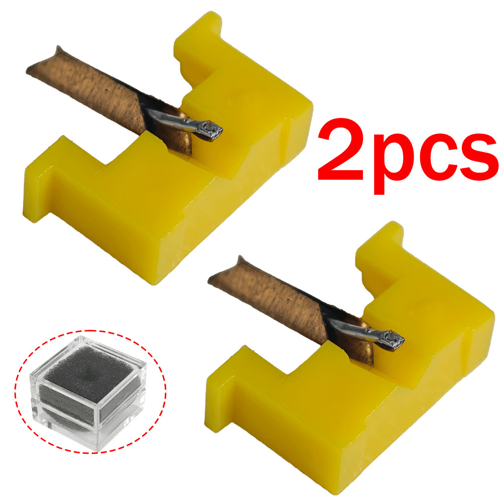 2x brand new in box STYLUS NEEDLE for SHURE N70B N72B N70EJ M70B 4768-D6 768-D6