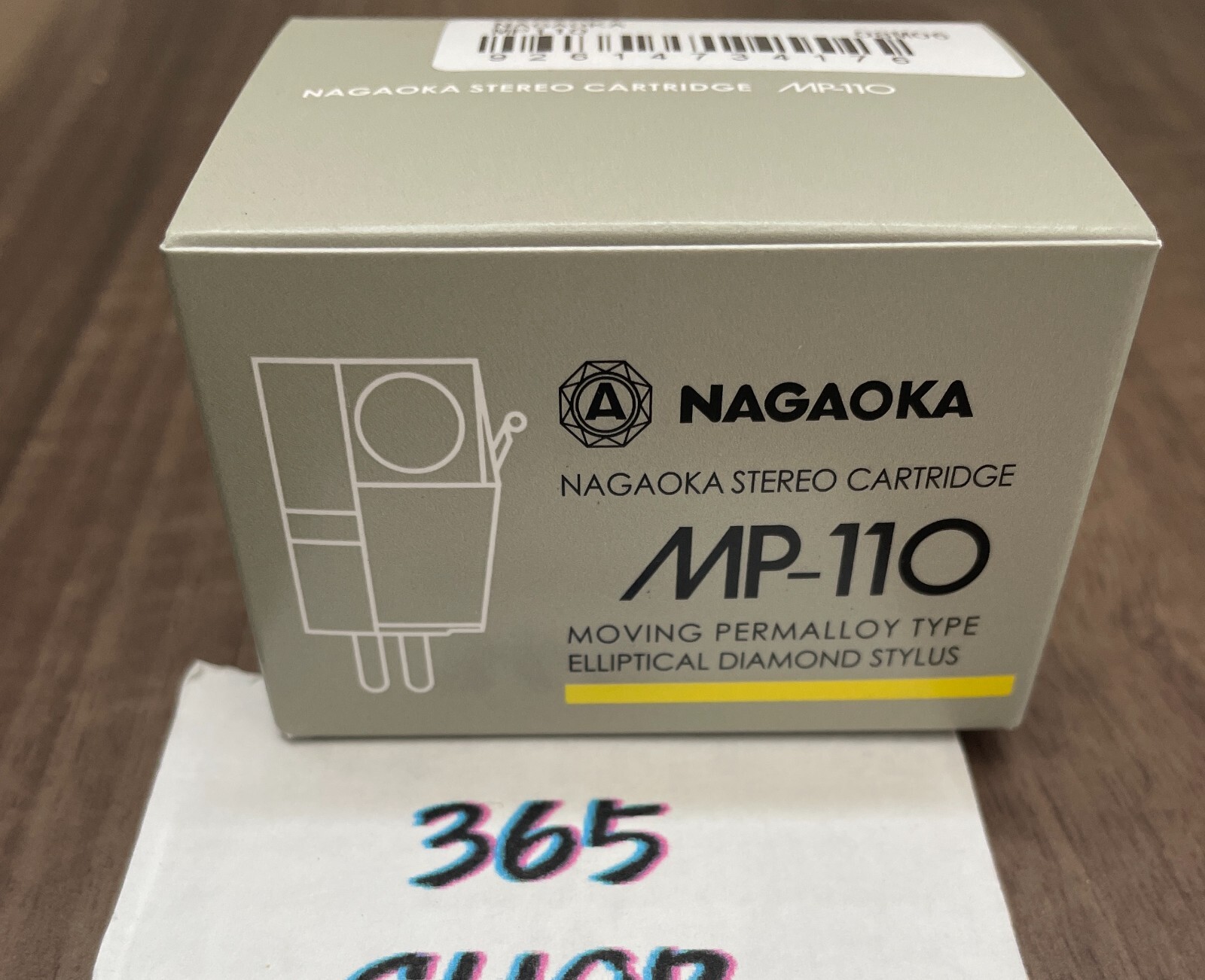 NAGAOKA MP-110 Phono Stereo Cartridge Turntable Japan direct MP110 w/tracking