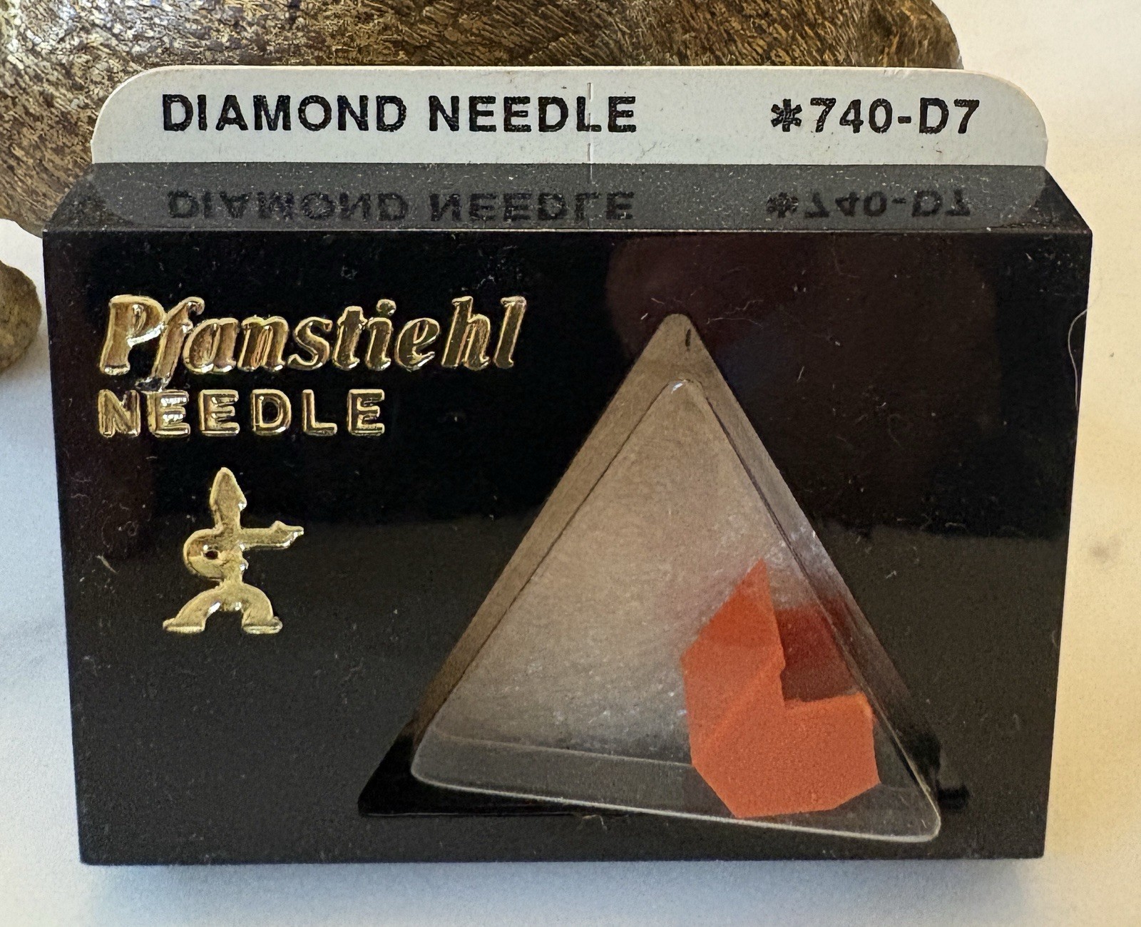 NOS Pfanstiehl 740-D7 Diamond Needle Stylus FISHER SANYO ST-29D TOSHIBA N-50