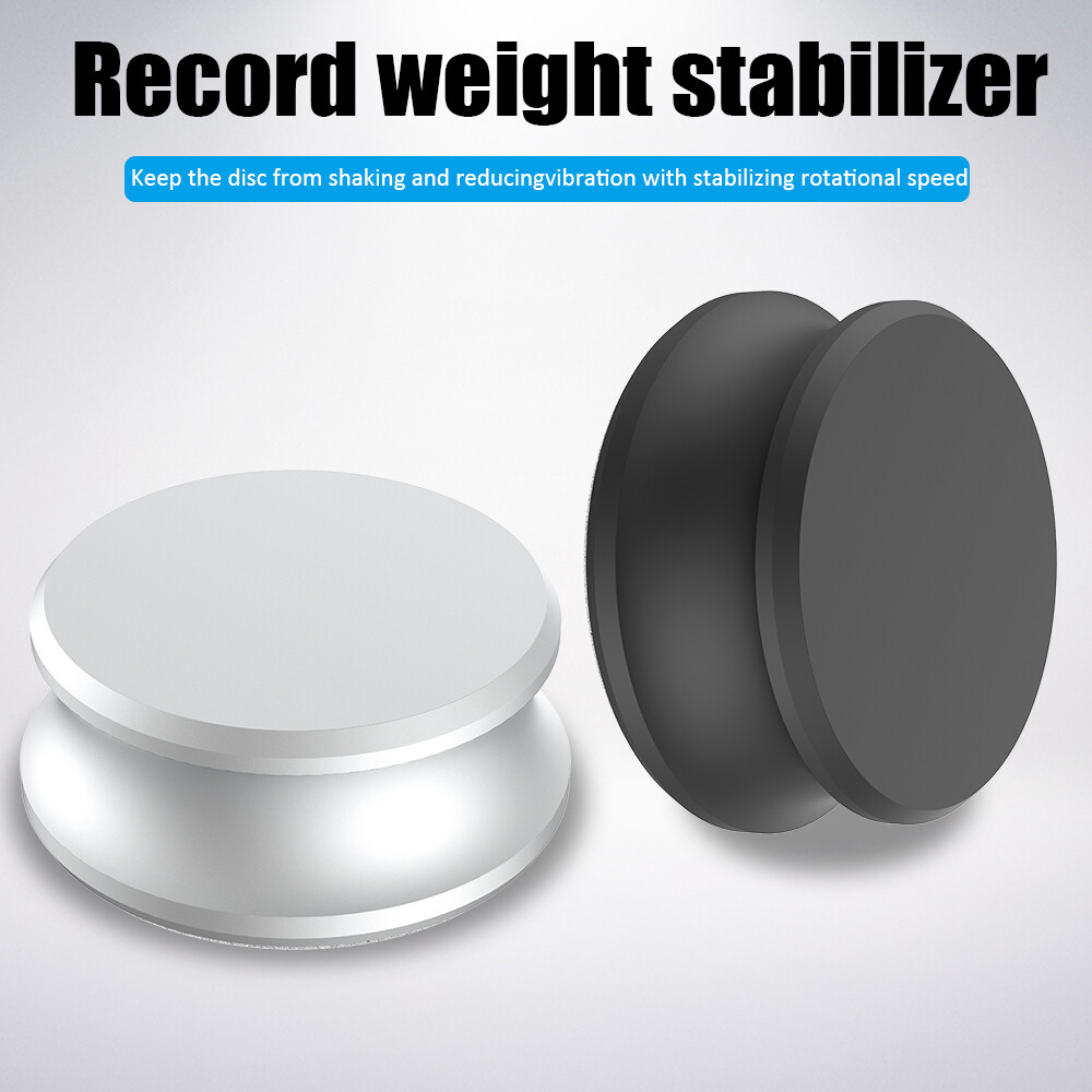 LP Turntable Vinyl Record Player Balanced Metal Disc Stabilizer Weight Clamp
