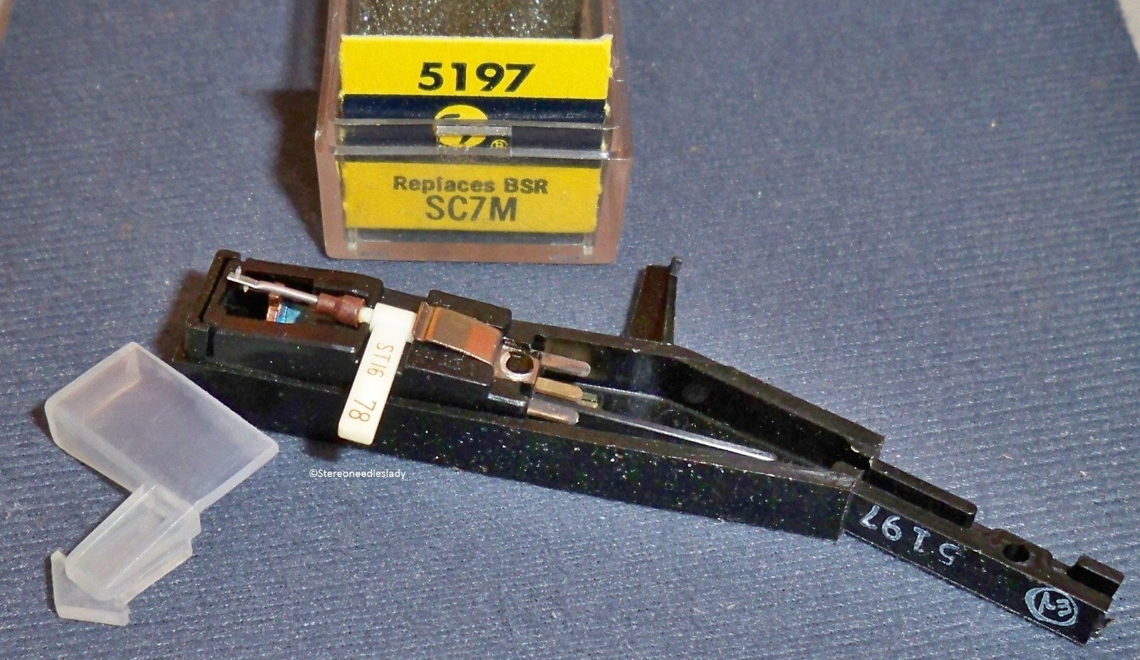 EV 5197 CARTRIDGE NEEDLE for BSR SC7M Electro-Voice EV 5545d 5545 Astatic 669