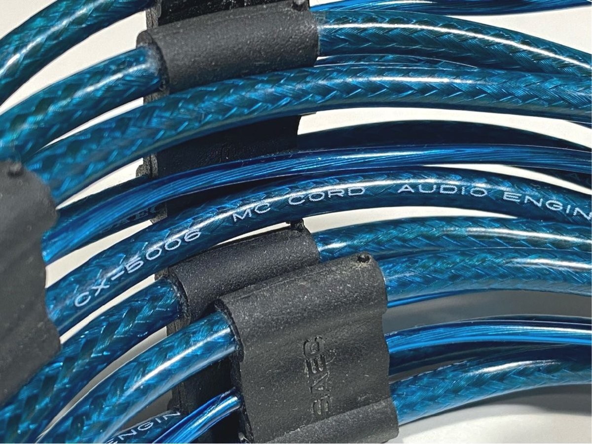 SAEC CX-5006B Phono Cable for Low Output MC Cartridge Excellent Used Japan