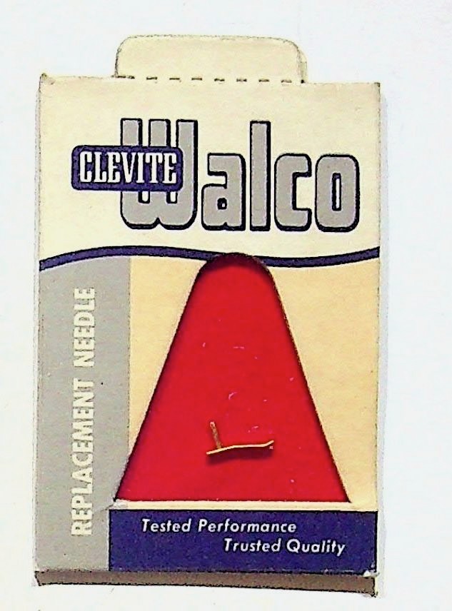 Cleuite Walco W-395 Turntable Replacement Needle for Astatic 66/68 Series NOS