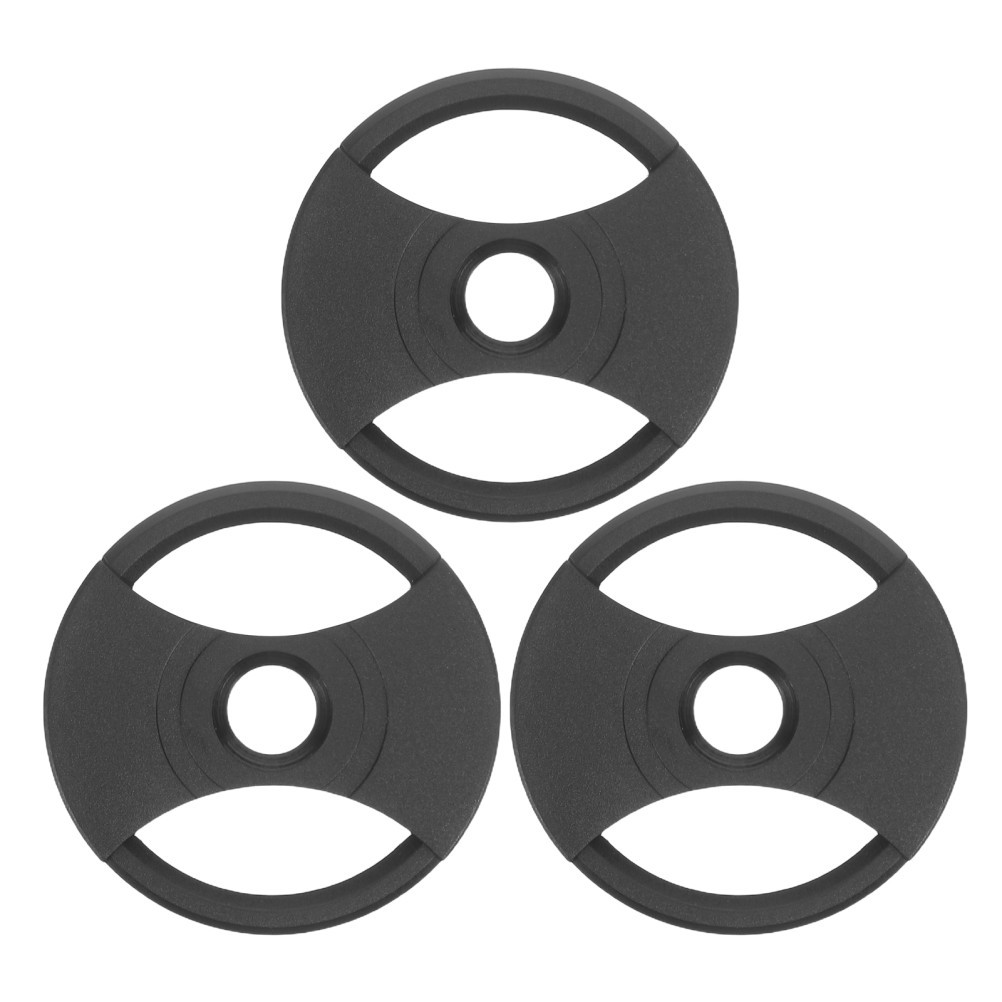 3Pcs Durable Plastic 7 Inch Vinyl Record Adapter with Wide Compatibility Black