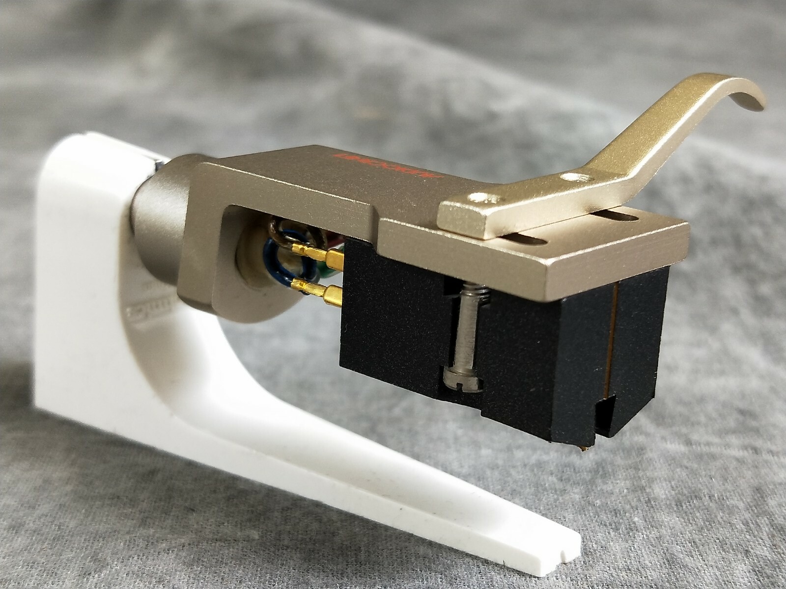 Denon DL-103LCII MC Cartridge W/ Audio Craft Headshell In Excellent Condition