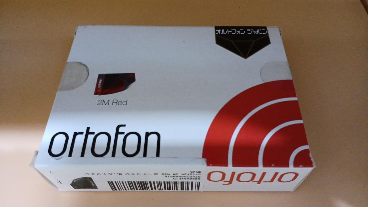 Ortofon 2M Red MM Moving Magnet Phono Cartridge Elliptical Stylus w/ Box Tested