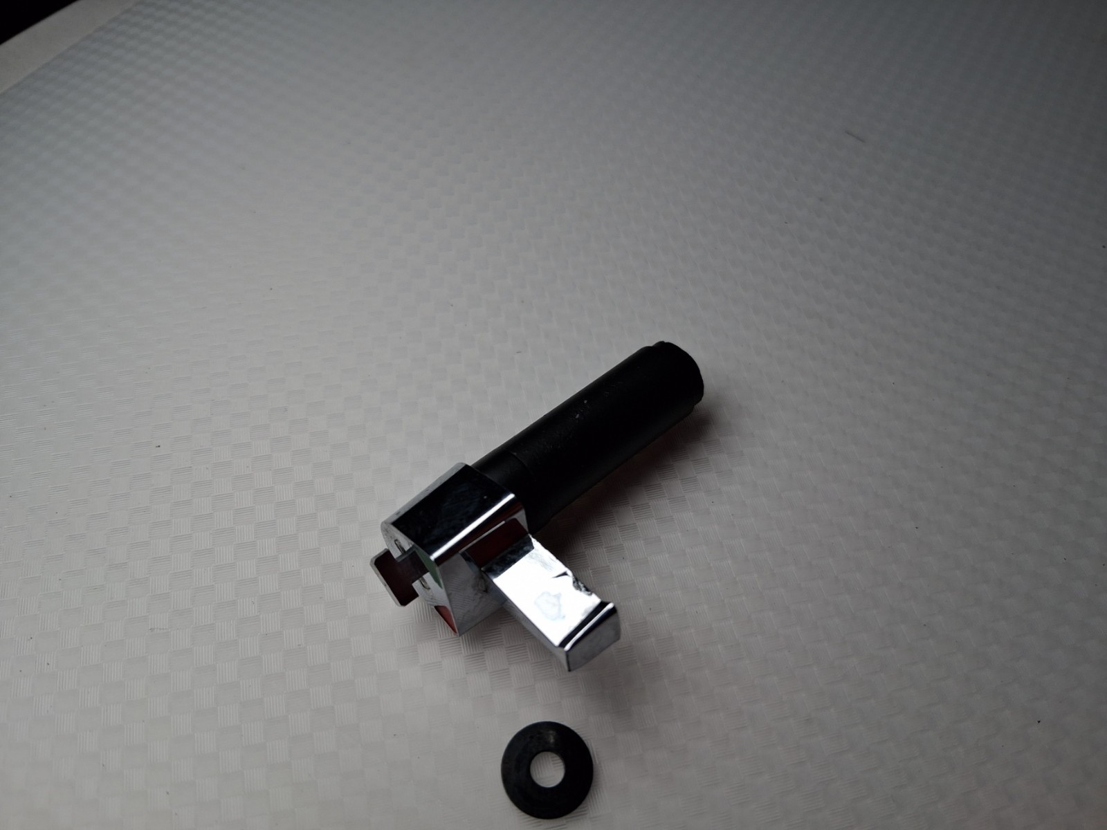 OEM Tone Arm Locking Rest w/ Screw: from/for Elac Miracord 50H Turntable