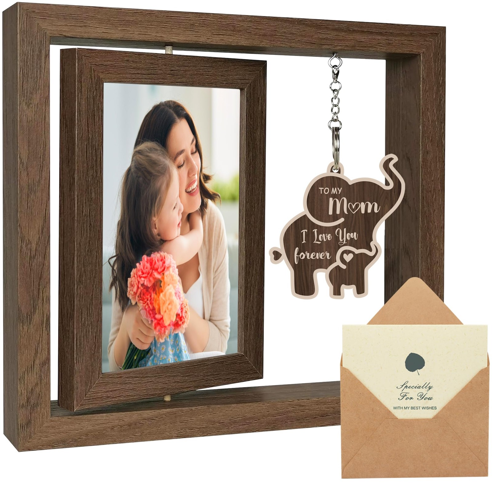 SHOW-YA Mom Gifts from Daughters Son, 4×5 inches, mom gifts picture frame