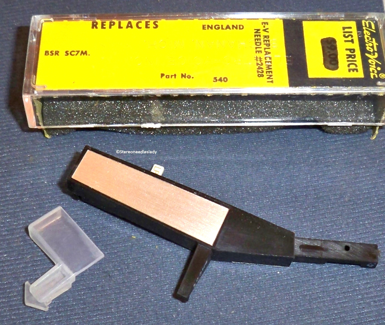 EV 5197 CARTRIDGE NEEDLE for BSR SC7M Electro-Voice EV 5545d 5545 Astatic 669