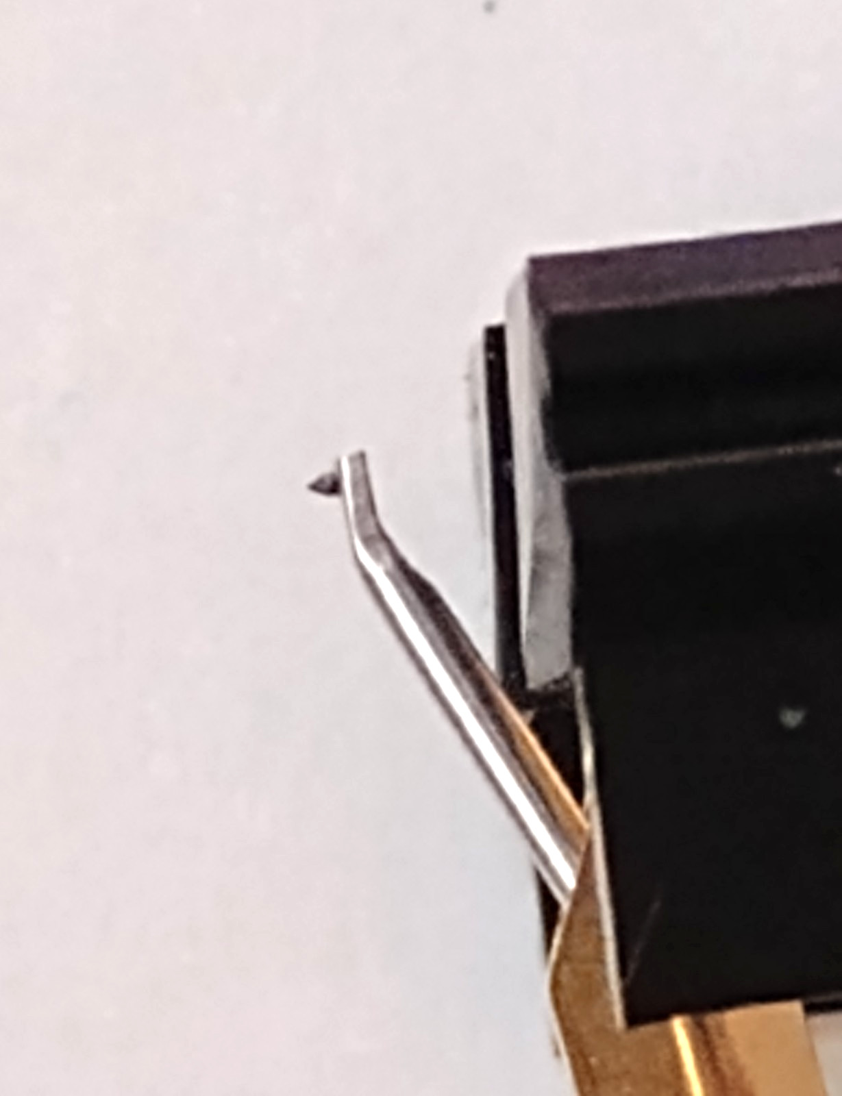 Dual/Shure m91mg head on sled tk126, with compatible tip new