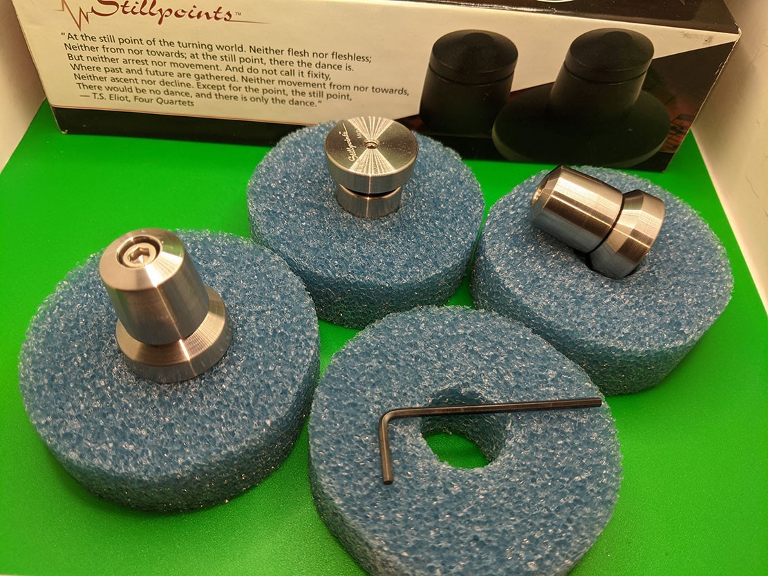 In Original Box! STILLPOINTS Damper ULTRA MINI 8/32 Set Of 3 Vibration Isolation