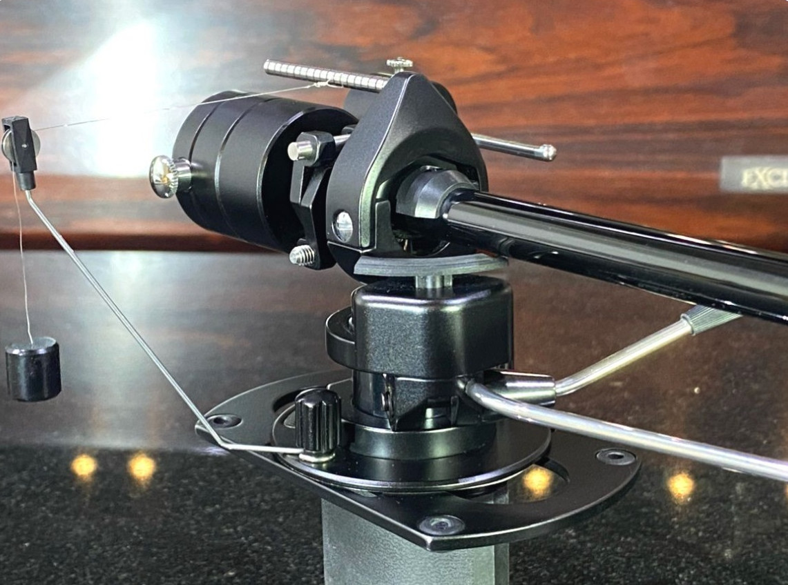 SME 3010-R Black Tonearm Rare w/ Headshell Main Weight Tested Japan GS03 2.0