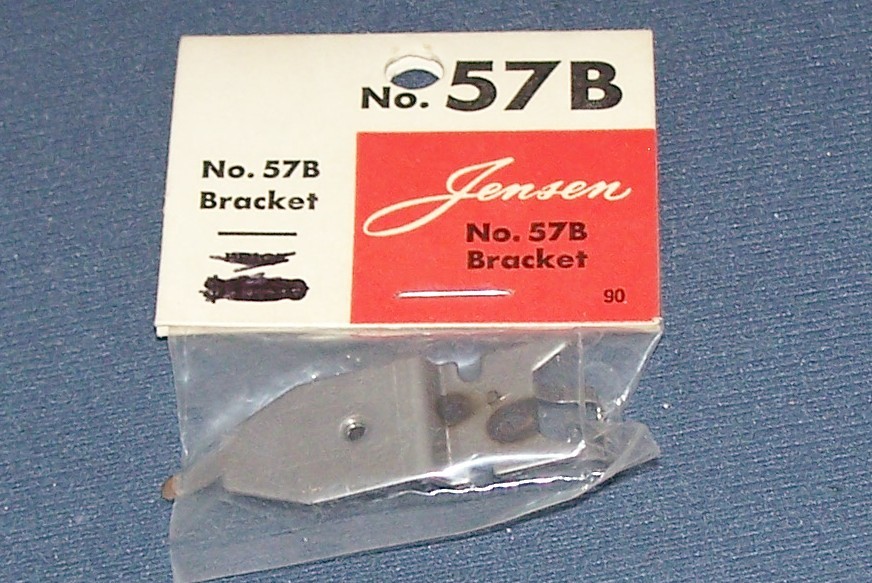 STEREO PHONOGRAPH CARTRIDGE NEEDLE MOUNTING BRACKET Jensen No 57B