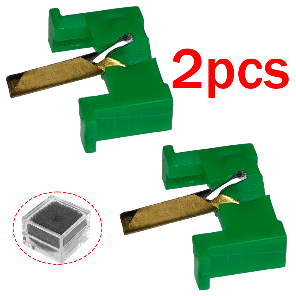 2pc for SHURE M70 M72 N70 N72 Replacement Stylus PLUS FREE STYLUS Green USA FREE