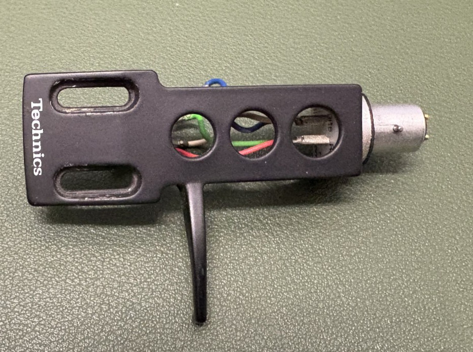 TECHNICS Headshell Black 1990’s Standard NO CARTRIDGE OR STYLUS