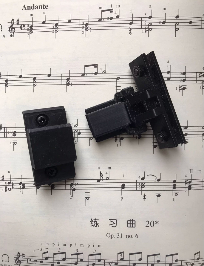 1 Set Turntable Dust Cover Hinges for Technics SL-1200 MK2 / MK5 / MK6 Turntable