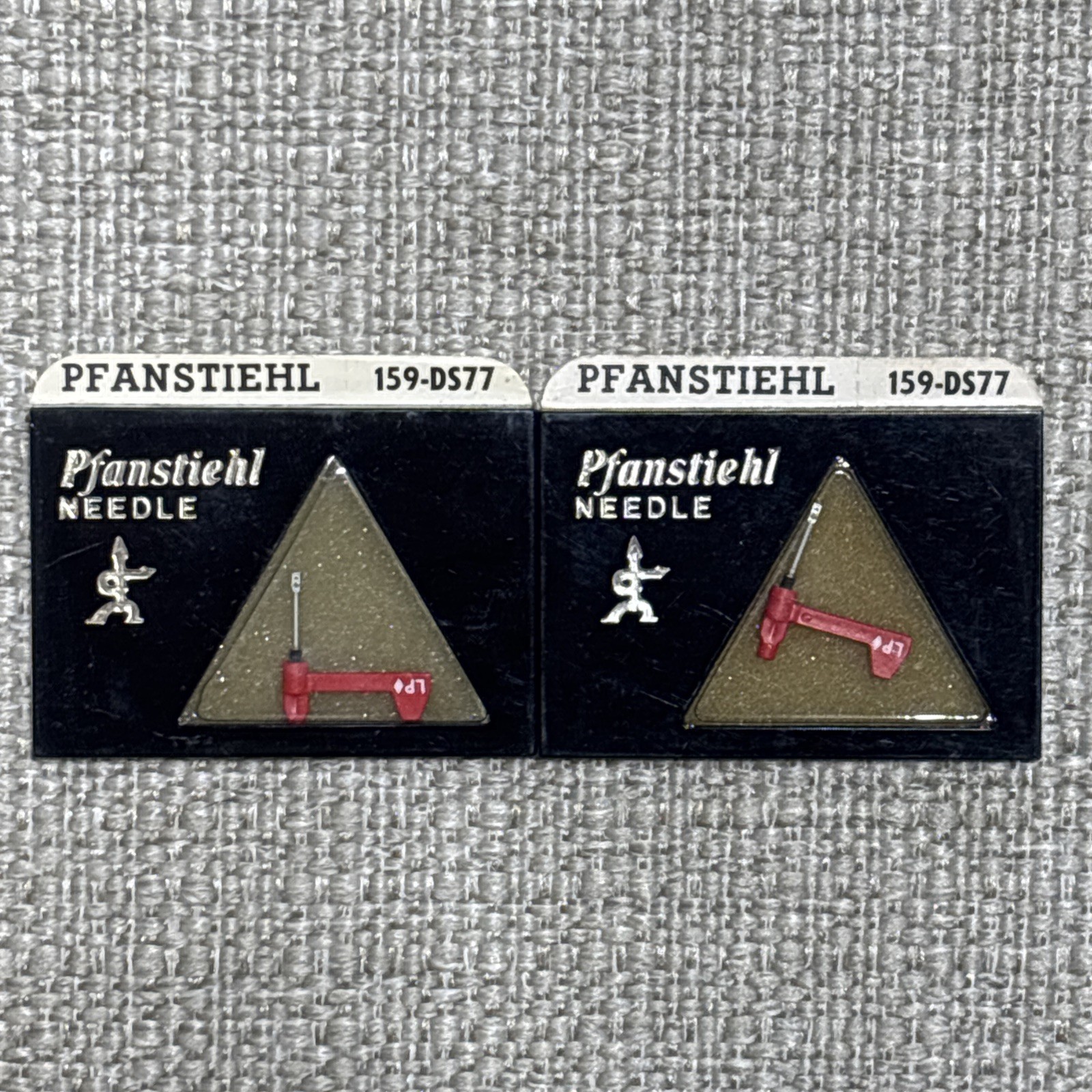 Pfanstiehl 159-DS77 Diamond Stylus Replaces Astatic N-42, N42D – NOS Lot Of 2