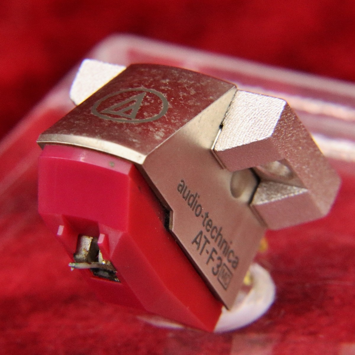 Audio-Technica AT-F3 MC Phono Cartridge Tested Working Excellent Japan rare