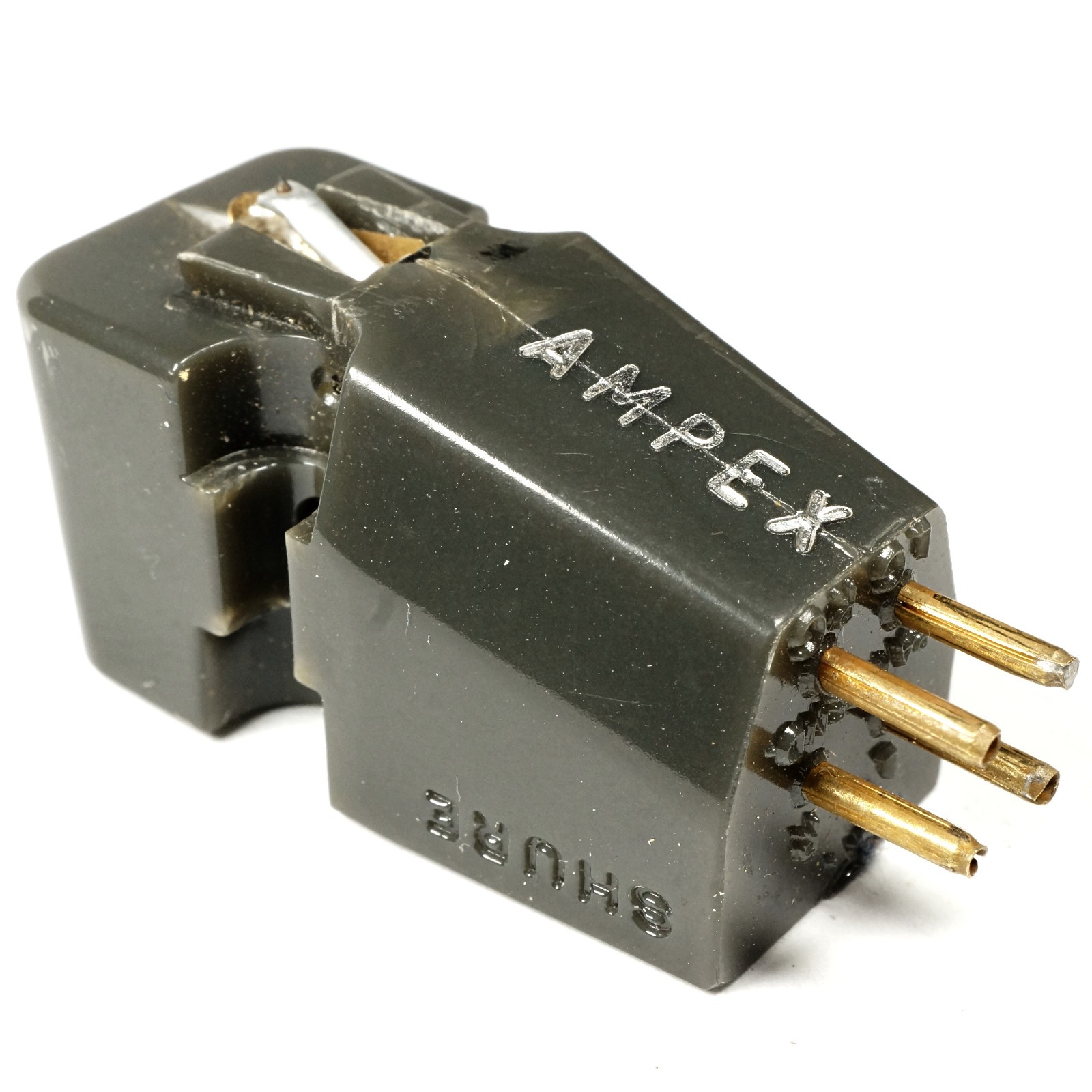 RARE! Tested Excellent SHURE AMPEX Cartridge w/New SHURE N3D Needle M3D M7D M8D