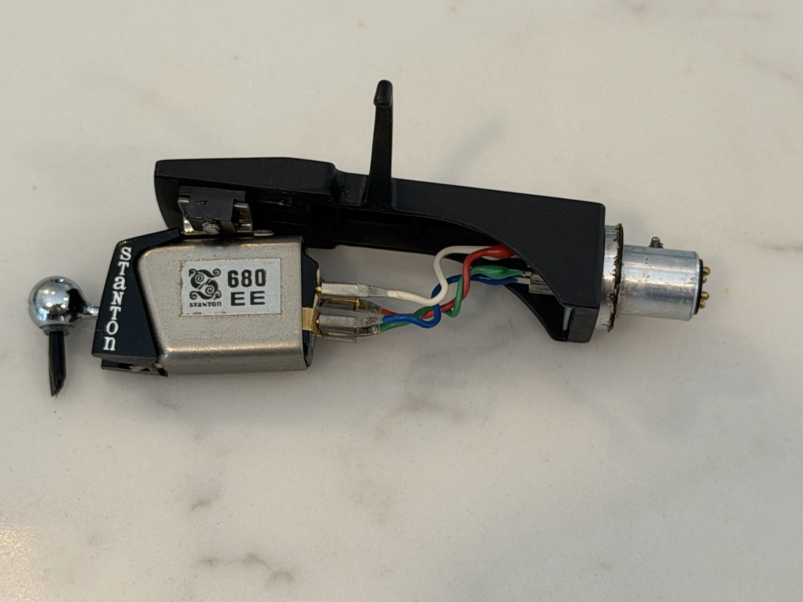 STANTON 680 EE Cartridge with D680 Stylus And Technics Headshell