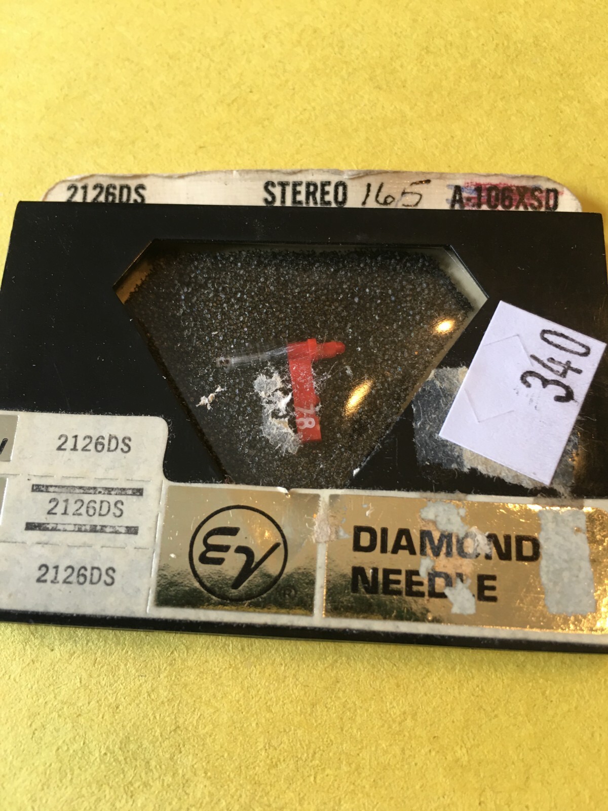 Original NOS Electro Voice Needle Stylus 2126DS A-106XSD fits Astatic N64SD