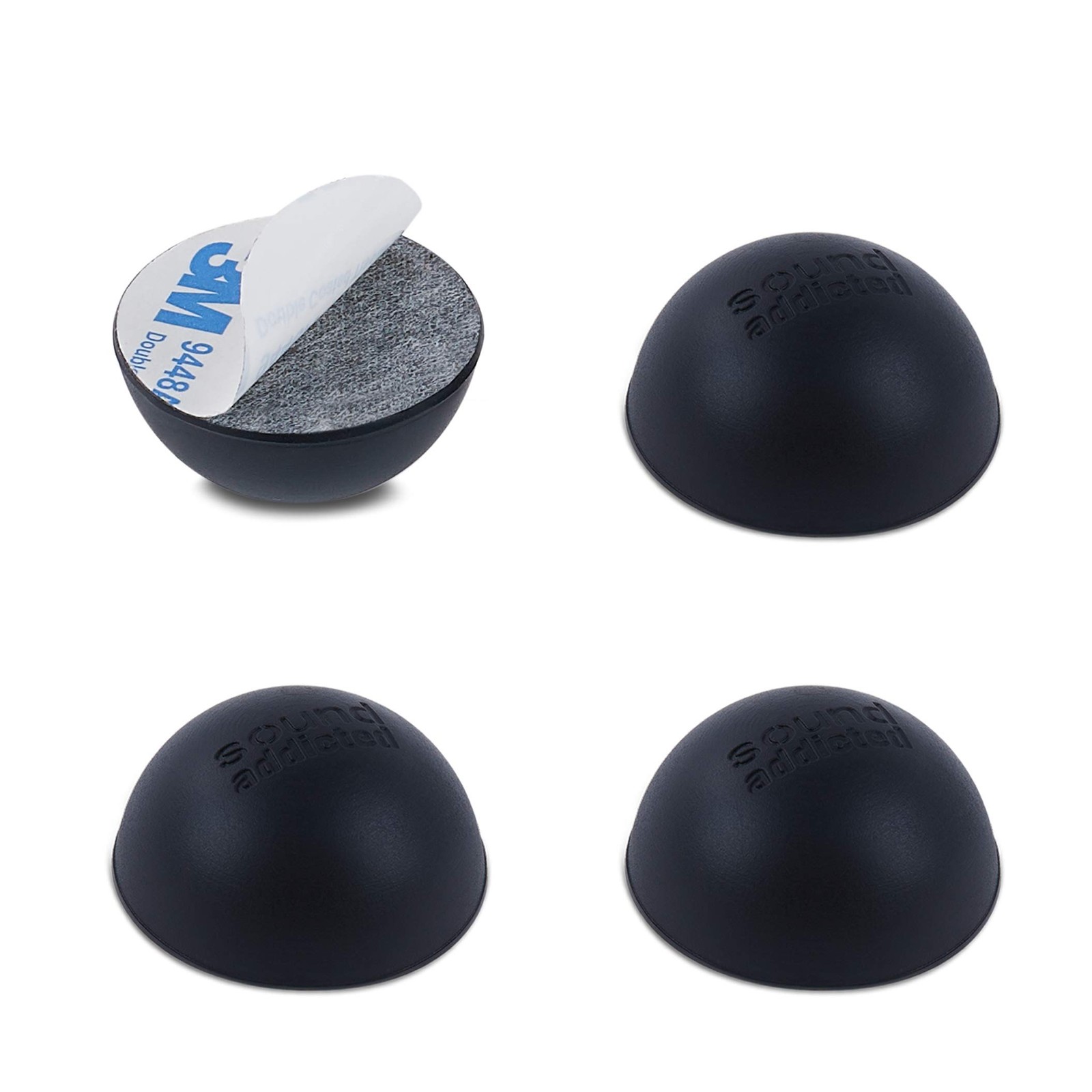 Subble 1.2” (4 Pack) Silicone Feet Isolation for Amplifiers, Decks or Any Ot…