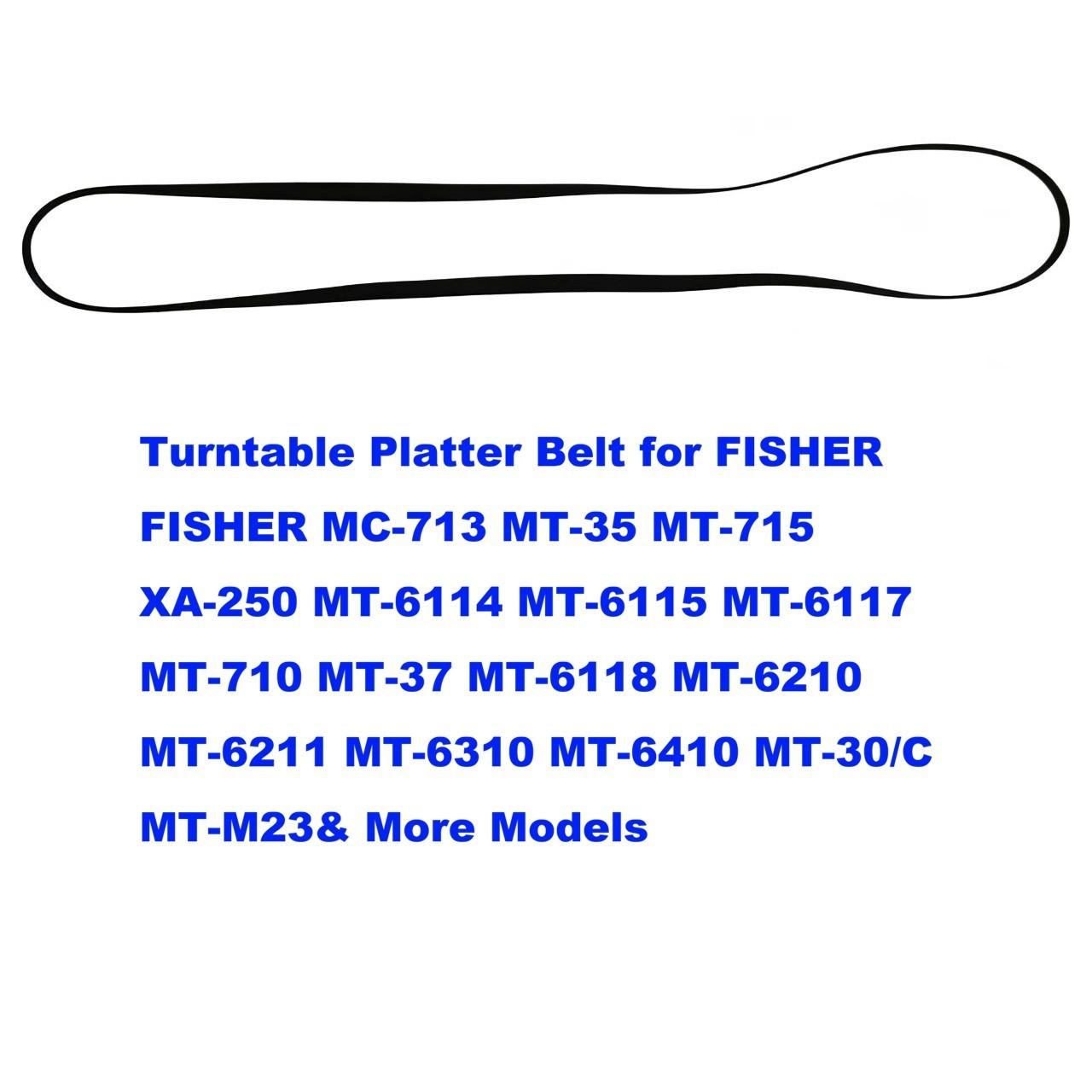 Flat Drive Belts For Many Pioneer Turntable Decks FRX23.6/FBM23.6 Lot of 25pcs