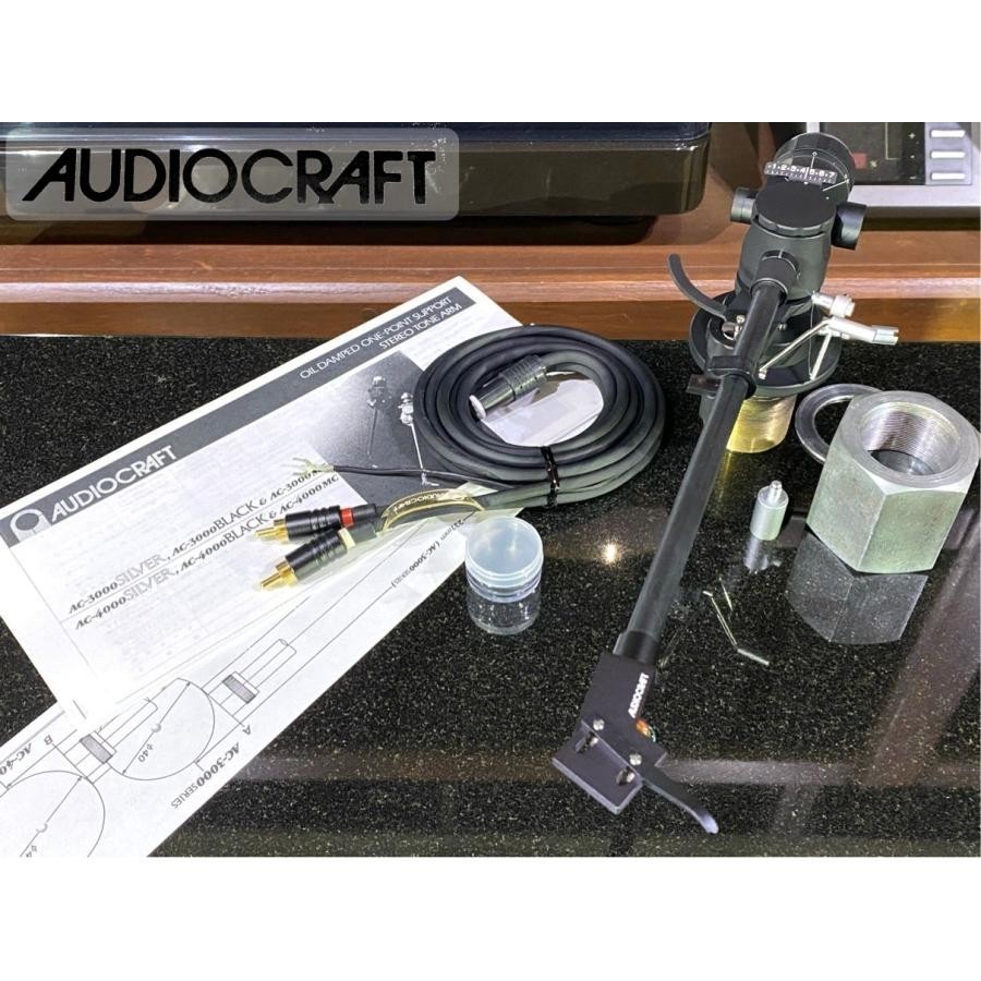 Audio Craft AC-3000MC Single-Point Oil-Damped Tonearm Japan Straight Pipe Used